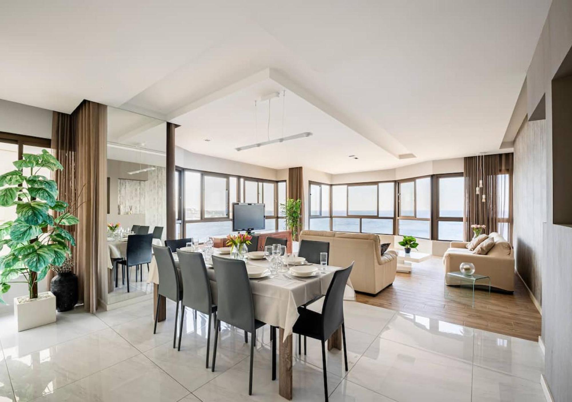 Sea View Luxury Haven Living & 3Bedrooms Seafront Sliema Esterno foto
